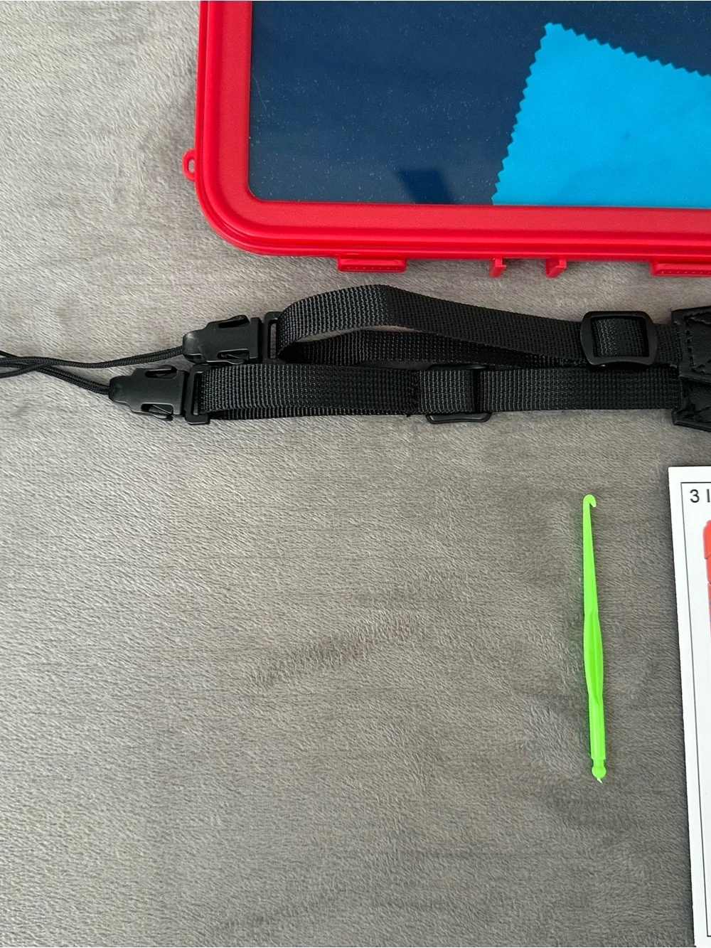 iPad 11th Gen 11”/ iPad 10th Gen 10.9” Shock Proof Red & Black Tablet Case